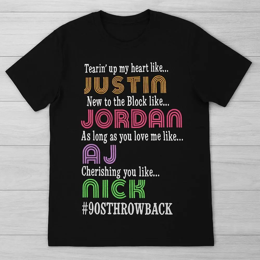 Throwback to 90s Music Scene Graphic Tee